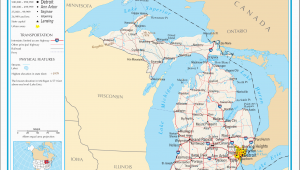 Map Of I 75 In Michigan Datei Map Of Michigan Na Png Wikipedia