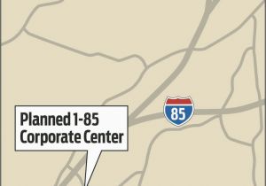 Map Of I 85 In north Carolina Davidson County Industrial Park Lands European Company with Plans