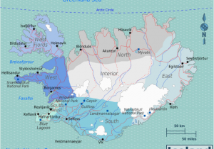Map Of Iceland and Europe Iceland Wikitravel