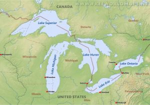Map Of Illinois and Michigan United States Map Of Michigan New Map United States Lakes Valid Us