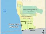 Map Of Imperial Beach California Borders Field State Park