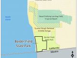 Map Of Imperial Beach California Borders Field State Park