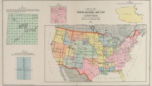 Map Of Independence Ohio Map Showing the Principal Meridians and Base Lines Of the United