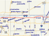 Map Of Indiana and Michigan Indiana State Road 120 Wikivisually