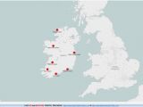 Map Of Ireland Airports Pinterest