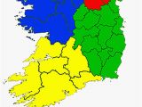 Map Of Ireland and Its Counties Counties Of the Republic Of Ireland