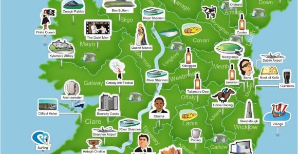 Map Of Ireland attractions Map Of Ireland Ireland Trip to Ireland In 2019 Ireland