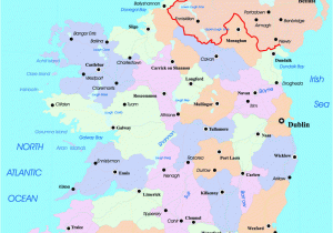 Map Of Ireland Counties and towns Ireland Map with Counties and towns Google Search