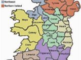 Map Of Ireland County Clare Map Of Ireland Compliments Celtic tours Maps Ancient and