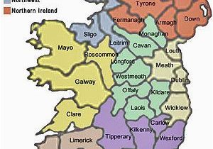 Map Of Ireland County Clare Map Of Ireland Compliments Celtic tours Maps Ancient and