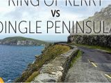Map Of Ireland Dingle Peninsula Ring Of Kerry Vs Dingle Peninsula