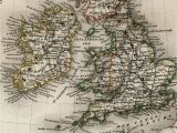 Map Of Ireland England and Scotland Amazon Com British isles United Kingdom 1849 Ireland