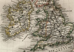 Map Of Ireland England and Scotland Amazon Com British isles United Kingdom 1849 Ireland