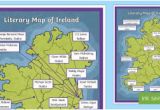 Map Of Ireland for Primary School 3rd 4th Class Famous Irish People Primary Resources Roi Resourc