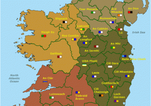 Map Of Ireland In Irish Language Map Of Ireland In Irish Language Download them and Print