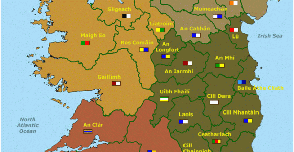 Map Of Ireland In Irish Language Map Of Ireland In Irish Language Download them and Print