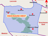Map Of Ireland Knock Knockauns West