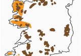 Map Of Ireland Mountain Ranges Blanket Bogs Of Ireland Factsheetirish Peatland Conservation Council