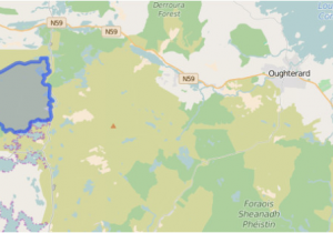 Map Of Ireland Mountains Knockadav Knockadav Oughterard Heritage