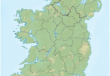 Map Of Ireland Rivers and Mountains Carrauntoohil Wikipedia