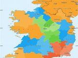 Map Of Ireland Showing Provinces Political Simple Map Of Ireland