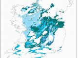 Map Of Ireland Showing Rivers Karst In Ireland