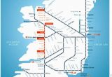 Map Of Ireland Train Routes Irish Rail Map 2010 Grannymar Travel Train Map Travel