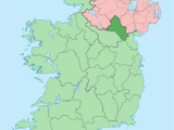 Map Of Ireland with Cities and towns County Monaghan Wikipedia