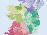 Map Of Ireland with County Names List Of Baronies Of Ireland Revolvy