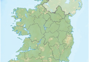 Map Of Ireland with Distances Dundalk Wikipedia