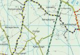 Map Of Ireland with Distances No 5 Couraguneen to Clonakenny Heritage Walk Blue Ireland