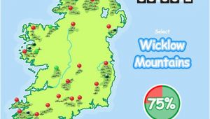 Map Of Ireland with Mountains Know Your Ireland