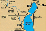 Map Of Iron Mountain Michigan Michigan Trail Maps