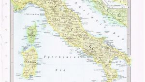 Map Of Italy 1800 1960 Vintage Map Italy by Knickoftime World Maps Vintage Maps