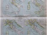 Map Of Italy 1850 16 Best Kidlit Maps Images Fantasy Map Cards Map Design