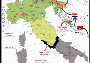 Map Of Italy Ancona Map Of the Italian social Republic 1943 1945 Its Territory W