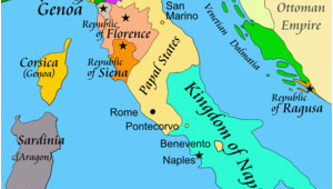 Map Of Italy and France with Cities Italian War Of 1494 1498 Wikipedia