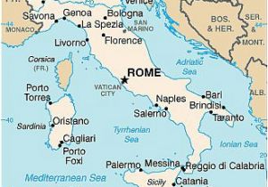 Map Of Italy and Mediterranean Sea Italy Climate Average Weather Temperature Precipitation Best Time