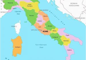 Map Of Italy and Neighbouring Countries Map Of Italy and Surrounding Countries Printable Map Hd