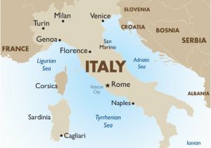 Map Of Italy and Surrounding Countries Rome for Families Italy Vacation Goway Travel