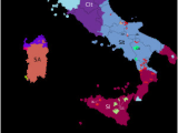 Map Of Italy and Surrounding islands Languages Of Italy Wikipedia