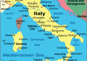 Map Of Italy and Venice Start In southern France then Drive Across to Venice after Venice