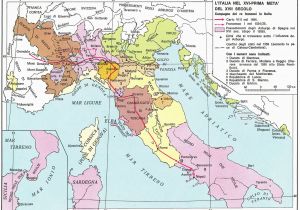 Map Of Italy before Unification Historical Maps Of Italy