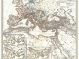 Map Of Italy In Roman Times File 1865 Spruner Map Of the Roman Empire Under Diocletian