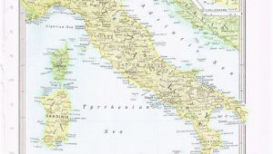 Map Of Italy Lakes 1960 Vintage Map Italy by Knickoftime World Maps Vintage Maps