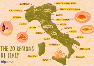 Map Of Italy Major Cities Map Of the Italian Regions