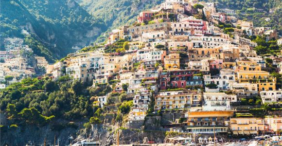 Map Of Italy Positano We Can T Get Over This Colorful View Of Positano Italy Travel