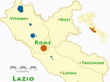 Map Of Italy Regions and Capitals Map Of the Italian Regions