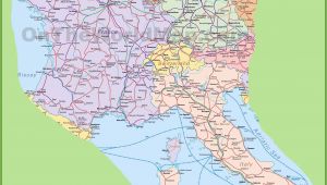 Map Of Italy Showing Airports Map Of Switzerland Italy Germany and France