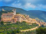 Map Of Italy Showing assisi Umbria Italy Best Hill towns and Places to Go